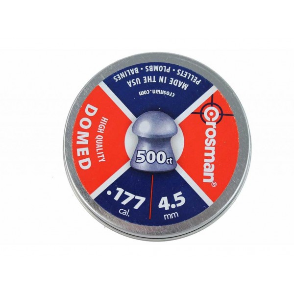 Пули пневматические Crosman Domed 4,5 мм (500 шт) 6-D177