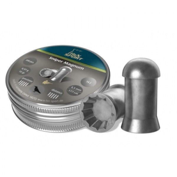 Пули пневматические H&N Sniper Magnum 4,5 мм 0,97 грамма (300 шт)