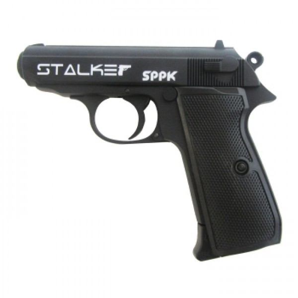 Пневматический пистолет Stalker SPPK (аналог Walther PPK/S) металл, черн. 4,5 мм (ST-21061P)