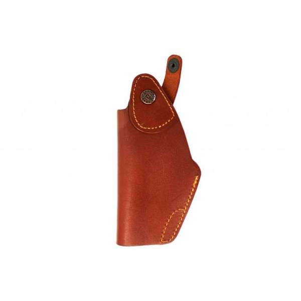Кобура Holster поясная Супер летняя ПМ (кожа, коричневая)(110840035)