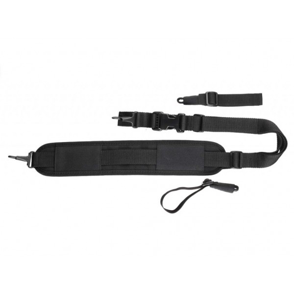 Ремень Vektor Р-27 для ружей (тактический трехточечный, черн., плечевая накладка, синтетика)