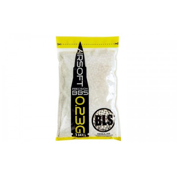 Шарики пластиковые 6 мм BLS 0,23 гр белые (1 кг)