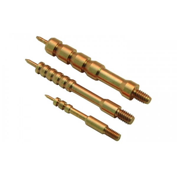 Вишер ЧИСТОGUN 6,5JM для шомполов Dewey 22CА, Tipton 22-26, StilCrin (5 мм, латунь, резьба папа)