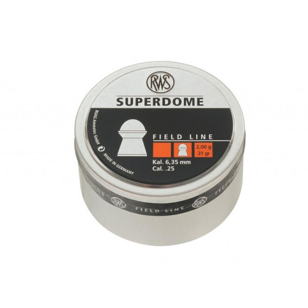 Пули пневматические RWS SUPERDOME 6,35 мм 2,0 грамма (200 шт)