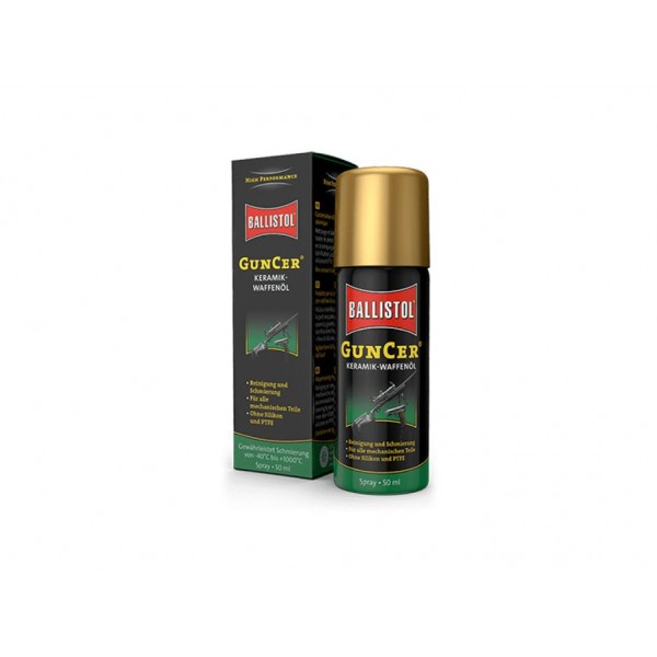 Масло оружейное Klever-Ballistol GunCer 50ml (спрей)