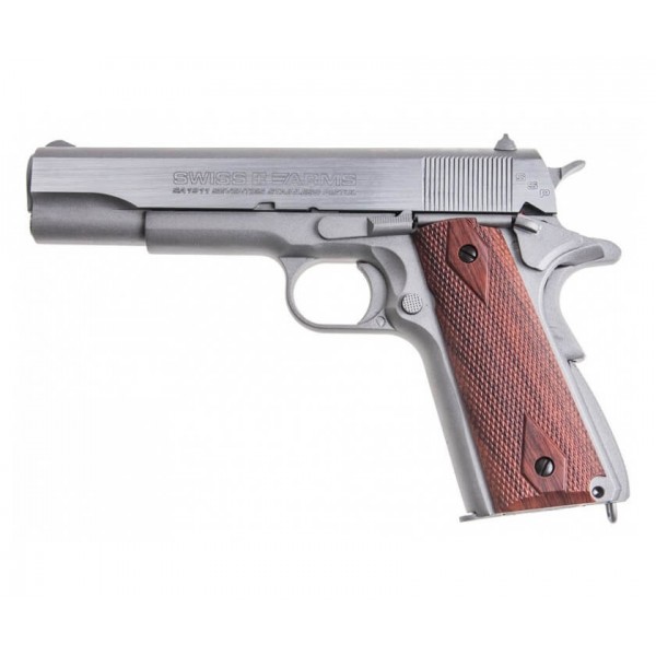 Пневматический пистолет Swiss Arms SA1911 SSP blowback (288509) 4,5 мм