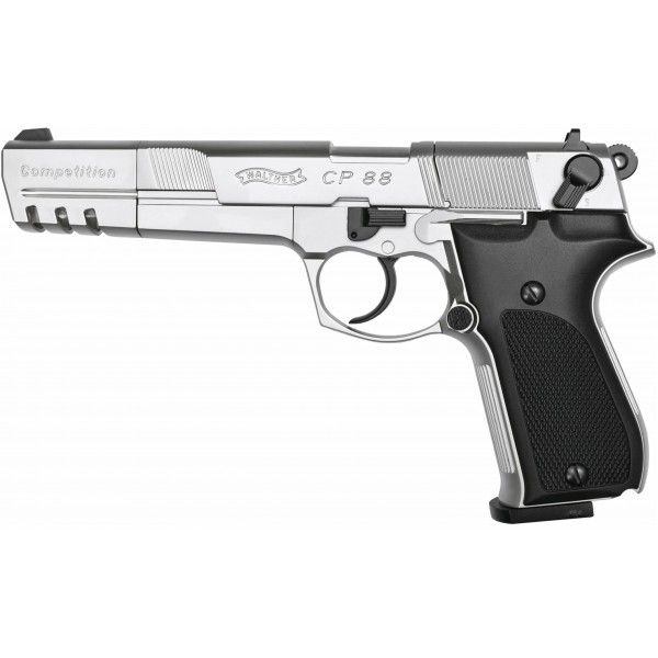 Пневматический пистолет Walther CP 88 Competition (nickel) 4,5 мм 