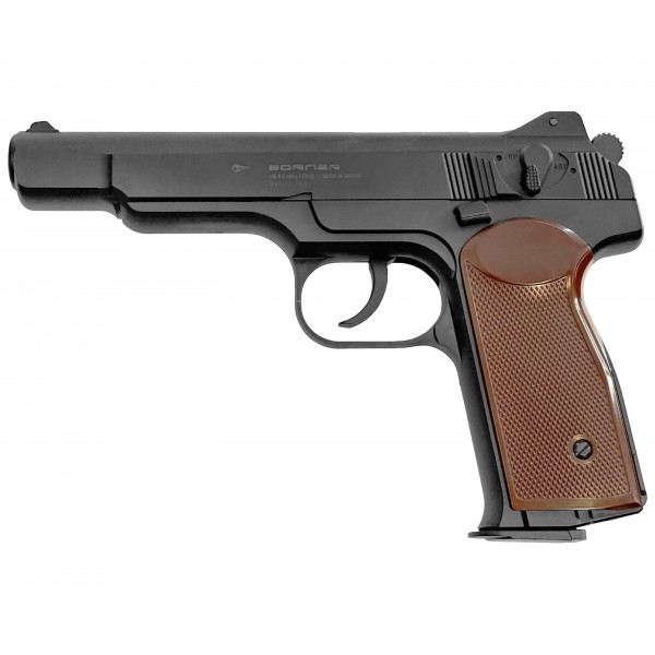 Пневматический пистолет Borner APS-S (Стечкина) 4,5 мм 