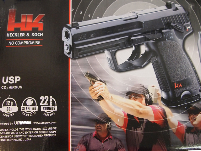 Пневматический пистолет Umarex Heckler and Koch USP 4,5 мм