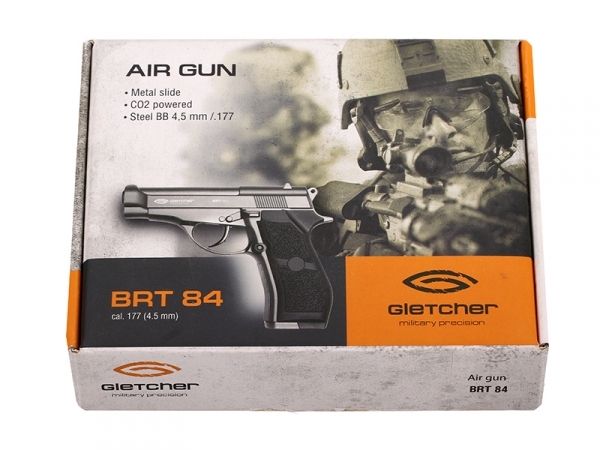 Пневматический пистолет Gletcher BRT 84 4,5 мм Пневматический пистолет Gletcher BRT 84 4,5 мм