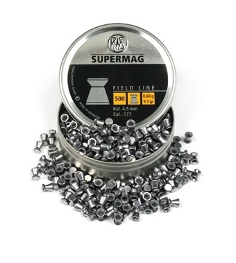 Пули пневматические RWS Supermag 4,5 мм 0,60 грамма (500 шт)