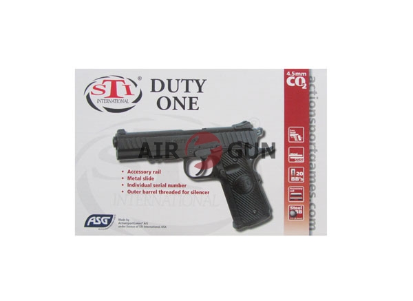 Пневматический пистолет ASG Sti Duty One 4,5 мм