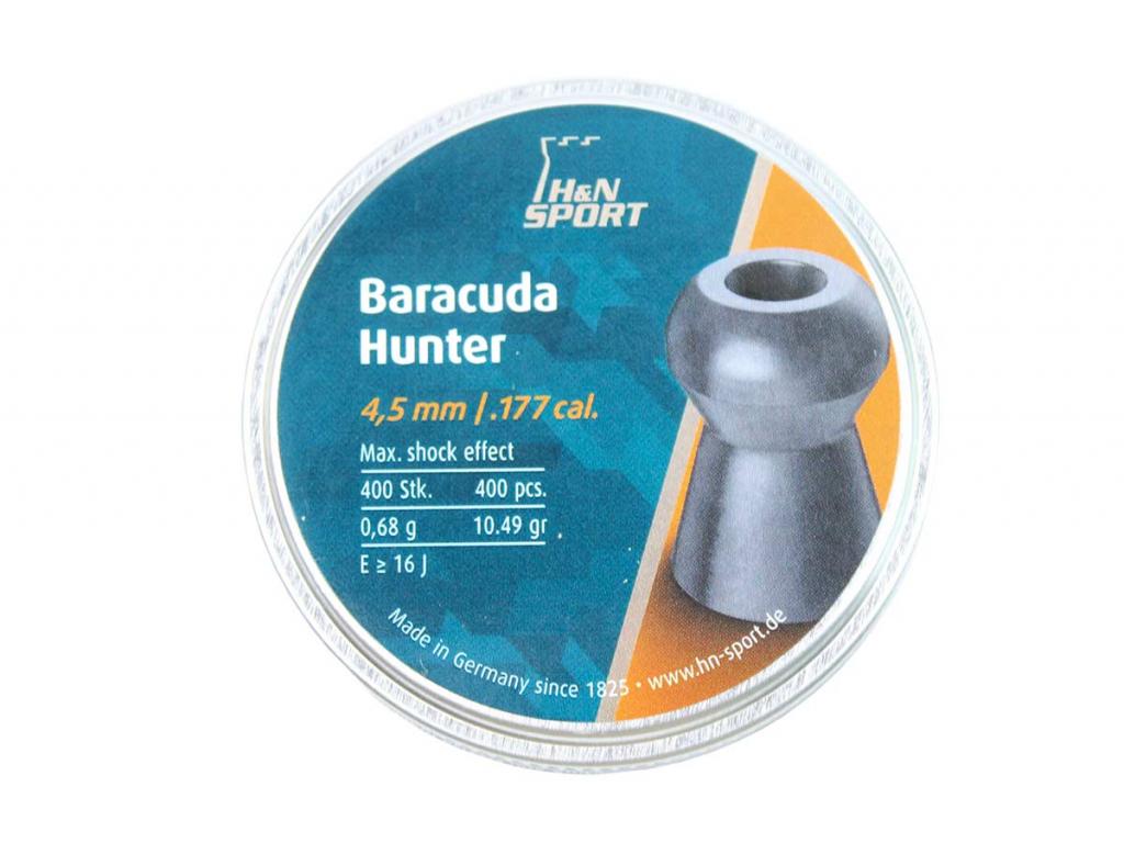 Пули пневматические H&N Baracuda Hunter 4,5 мм 0,68 грамма (400 шт.)