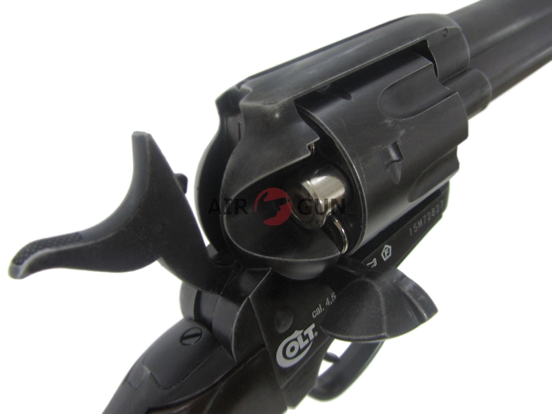 Пневматический револьвер Umarex Colt SAA .45-5,5 antik finish пулевой 4,5 мм