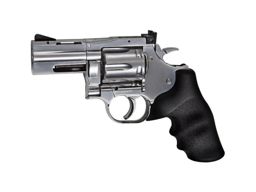 Пневматический револьвер ASG Dan Wesson 715-2,5 silver пулевой 4,5 мм
