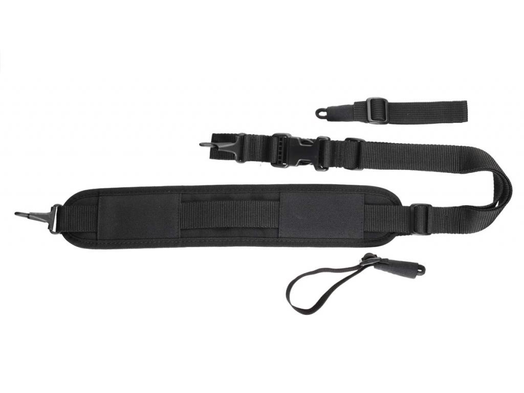 Ремень Vektor Р-27 для ружей (тактический трехточечный, черн., плечевая накладка, синтетика) Ремень Vektor Р-27 для ружей (тактический трехточечный, черн., плечевая накладка, синтетика)