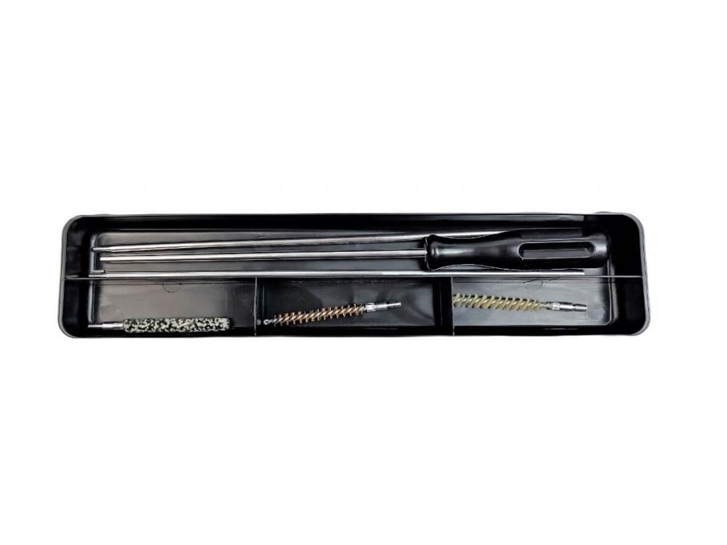 Набор для чистки ShotTime нарезного оружия кал.5,6 мм (метал.шомпол, 3 ерш, пластиковый пенал) Набор для чистки ShotTime нарезного оружия кал.5,6 мм (метал.шомпол, 3 ерш, пластиковый пенал)