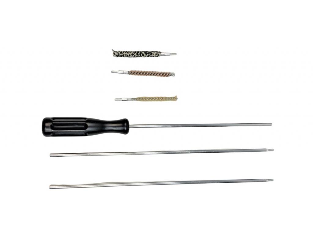 Набор для чистки ShotTime нарезного оружия кал.5,6 мм (метал.шомпол, 3 ерш, пластиковый пенал) Набор для чистки ShotTime нарезного оружия кал.5,6 мм (метал.шомпол, 3 ерш, пластиковый пенал)