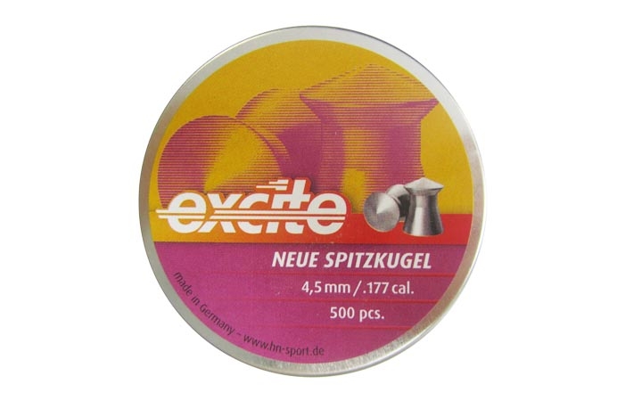 Пули пневматические H&N Excite Neue Spitzkugel 4,5 мм 0,55 грамма (500 шт. )
