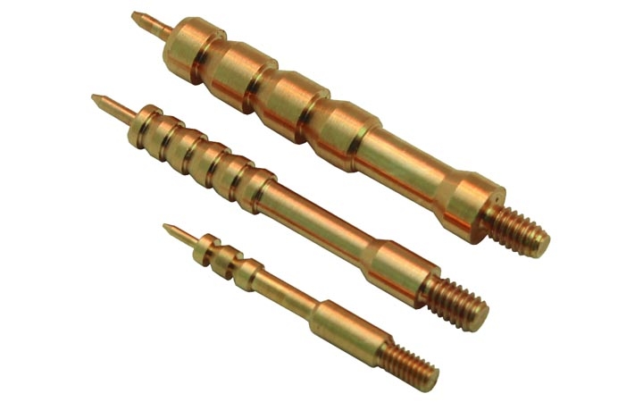 Вишер ЧИСТОGUN 6,5JM для шомполов Dewey 22CА, Tipton 22-26, StilCrin (5 мм, латунь, резьба папа)