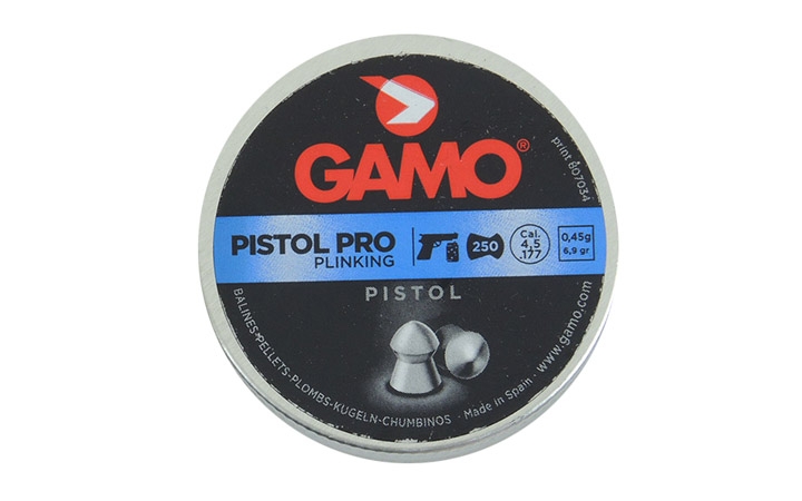 Пули пневматические GAMO Pistol Pro 4,5 мм 0,45 грамма (250 шт.)