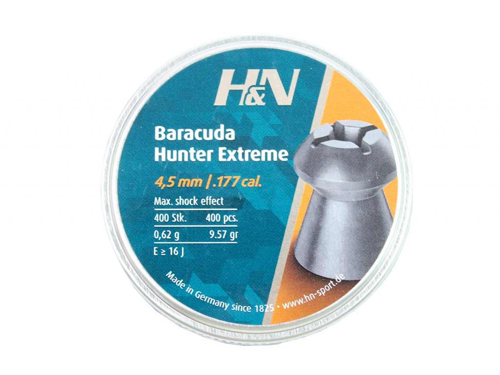 Пули пневматические H&N Baracuda Hunter Extreme 4,5 мм 0,62 грамма (400 шт.)