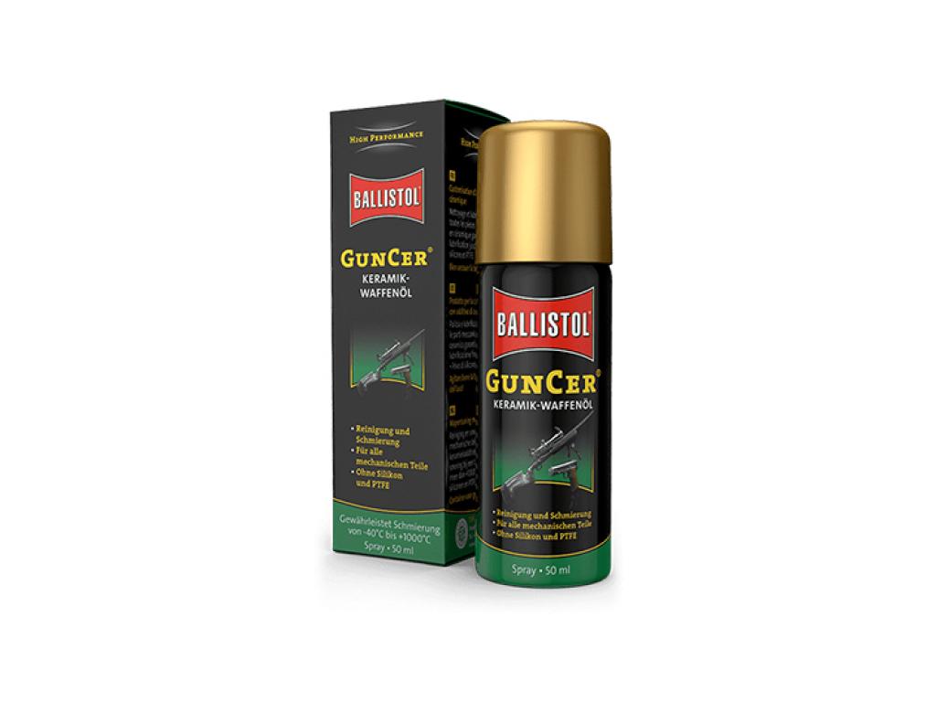 Масло оружейное Klever-Ballistol GunCer 50ml (спрей)