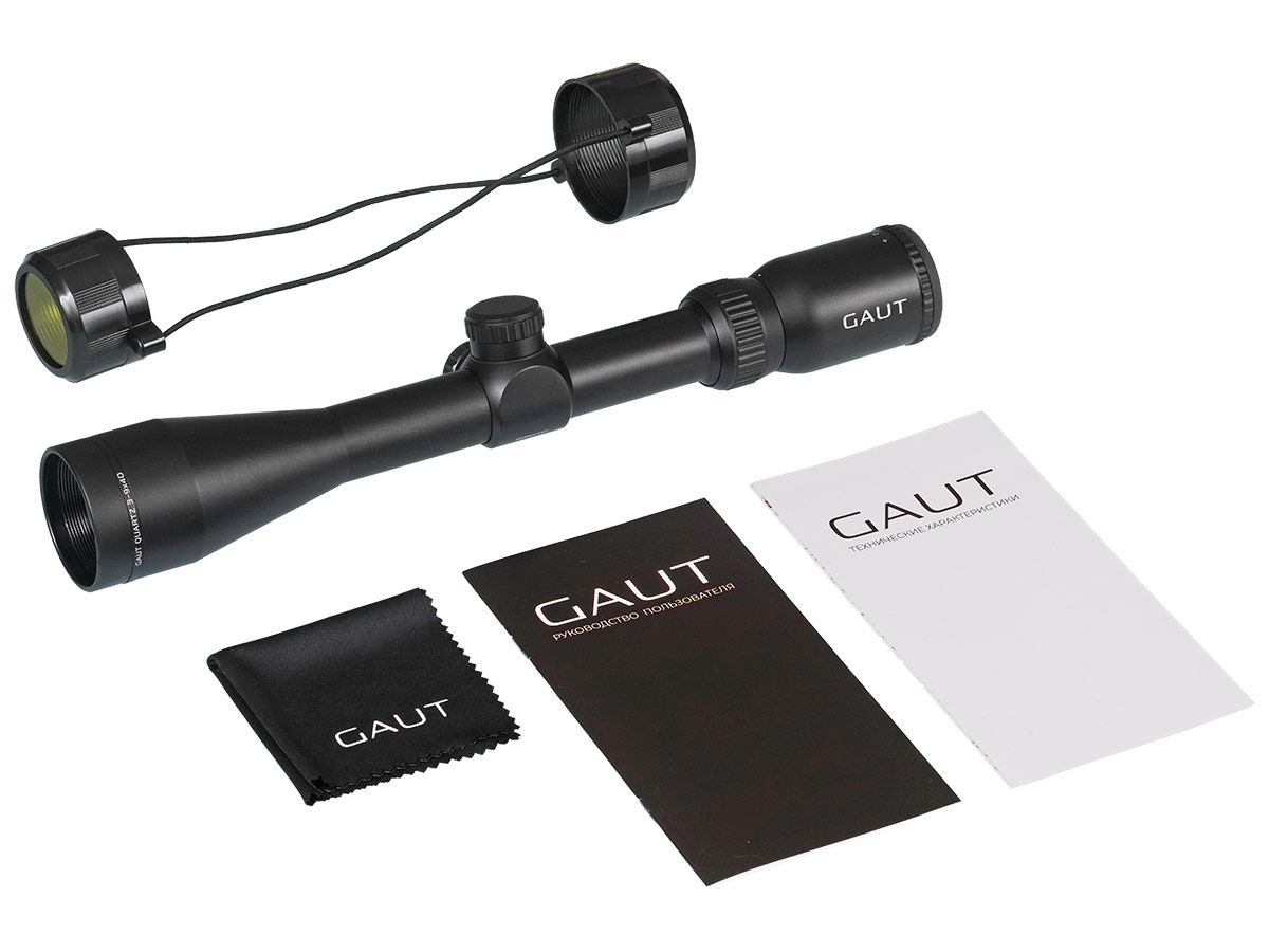 Прицел оптический Gaut Quartz 3-9x40