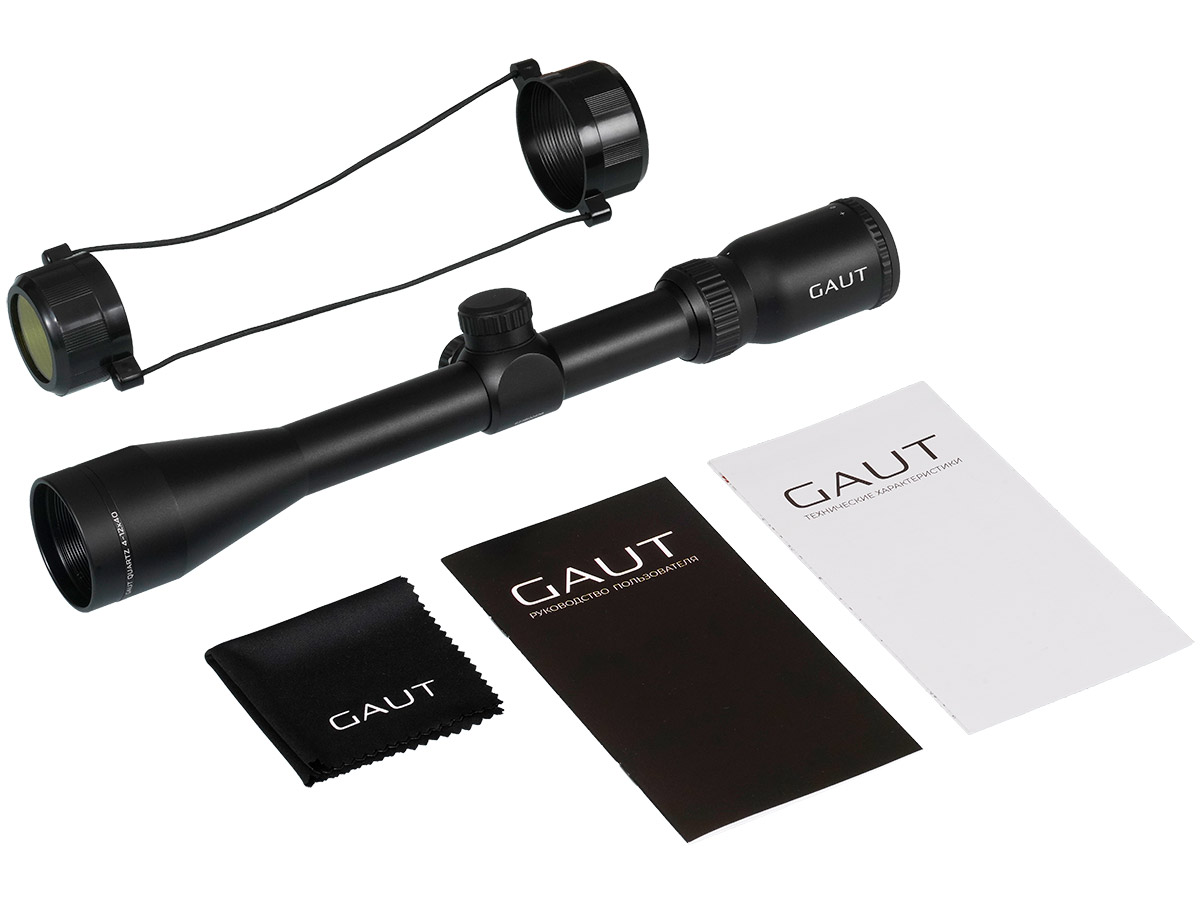 Прицел оптический Gaut Quartz 4-12x40