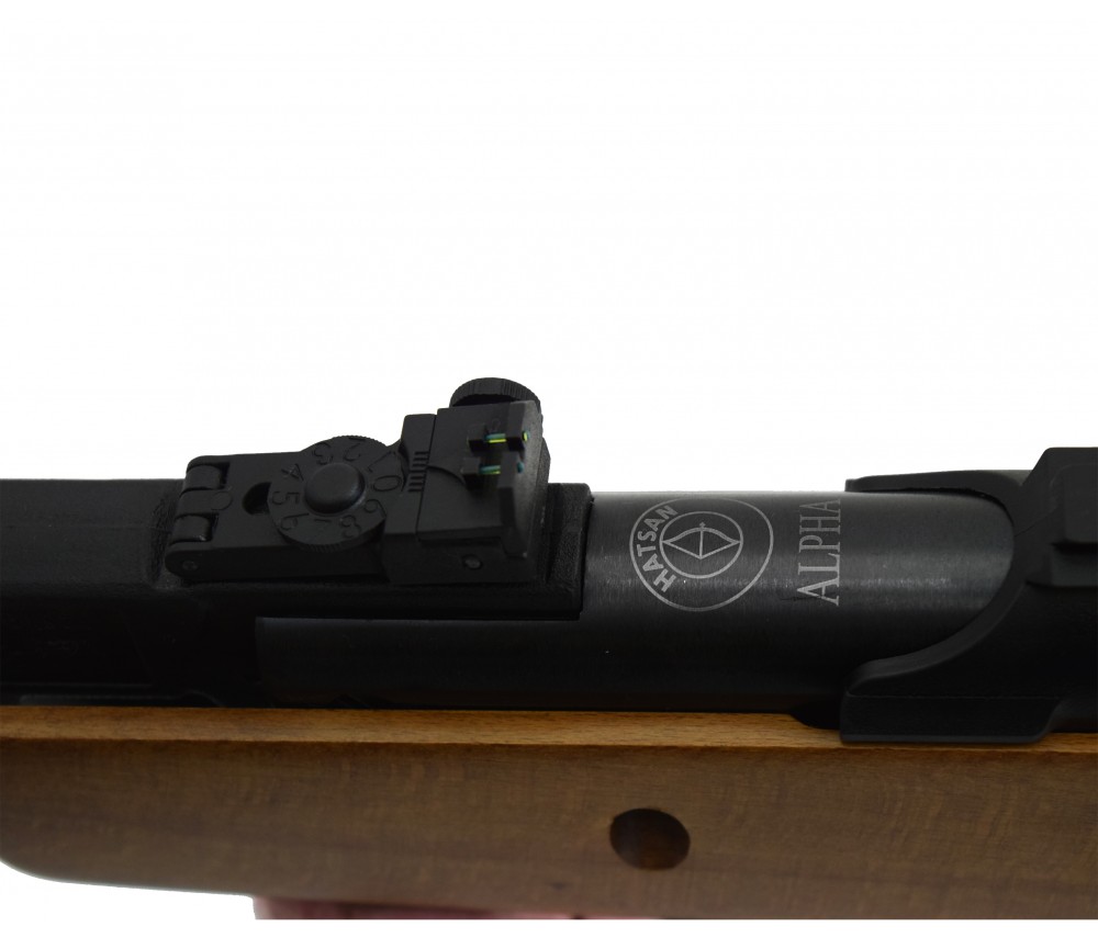 Пневматическая винтовка Hatsan Alpha W дерево 4,5 мм Пневматическая винтовка Hatsan Alpha W дерево 4,5 мм