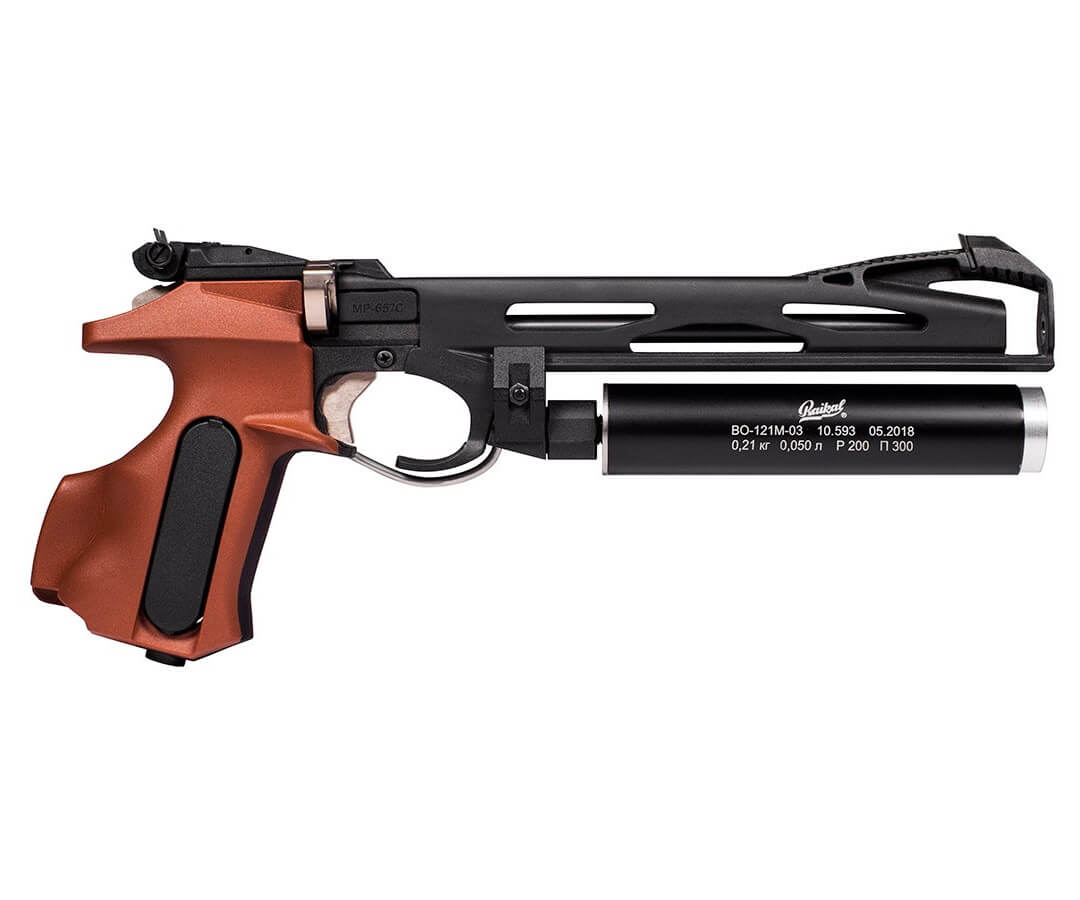 Пневматический пистолет МР-657-03 (PCP) 4,5 мм Пневматический пистолет МР-657-03 (PCP) 4,5 мм