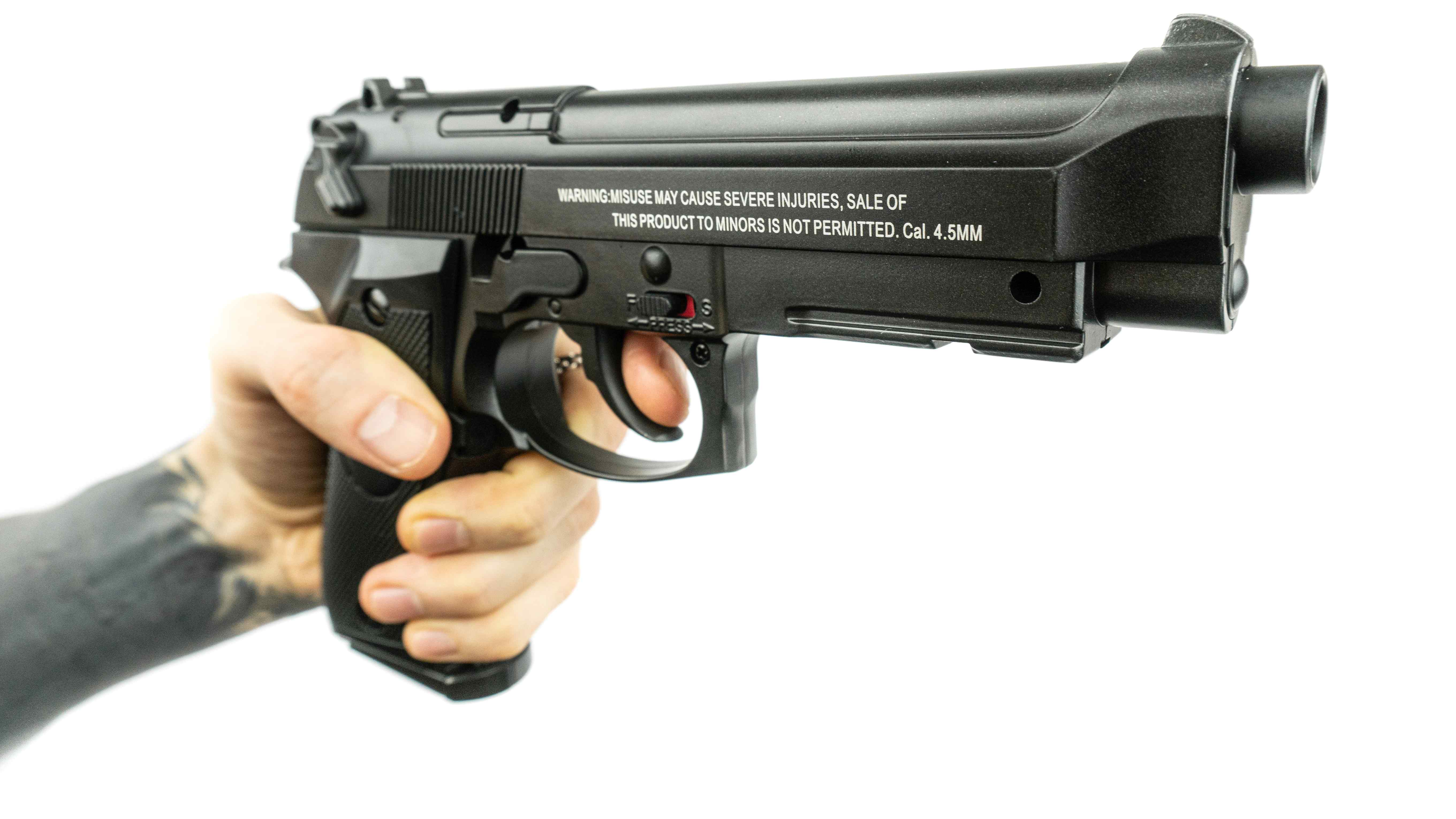 Пневматический пистолет Stalker S92ME (аналог Beretta 92) 4,5 мм (ST-11051ME)