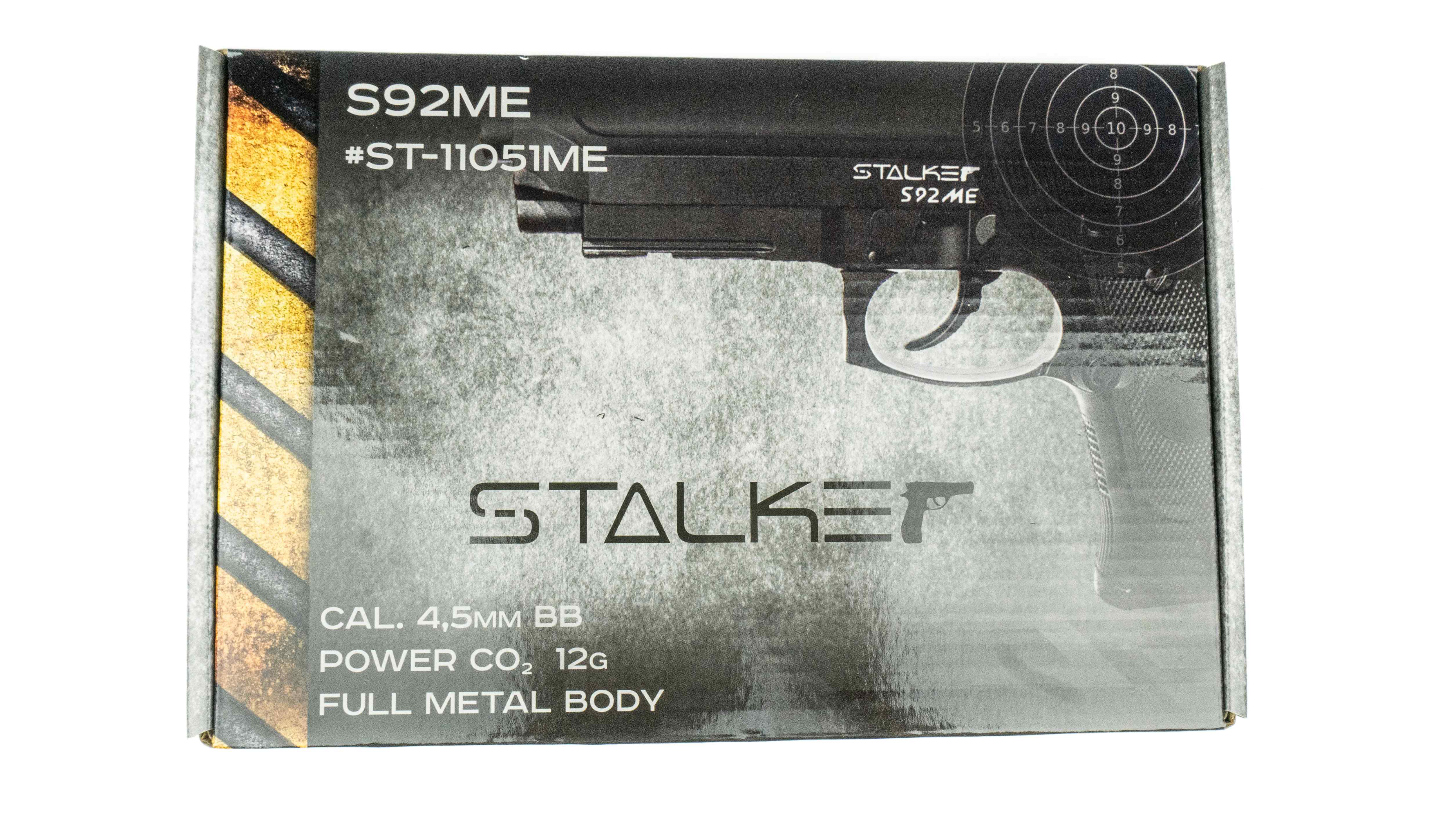 Пневматический пистолет Stalker S92ME (аналог Beretta 92) 4,5 мм (ST-11051ME)
