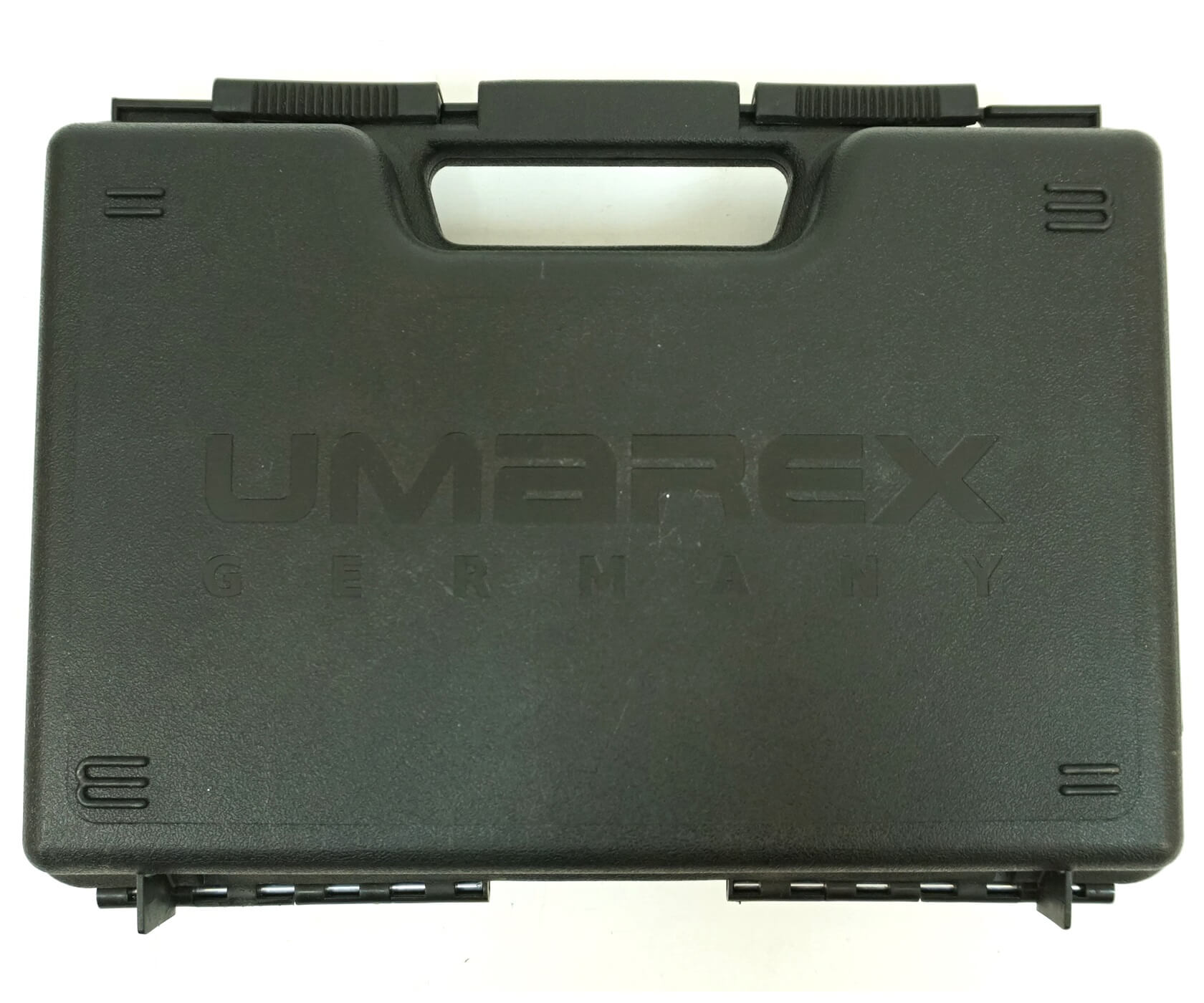 Пневматический пистолет Umarex Beretta M92 FS Никель с чёрными накладками 4,5 мм