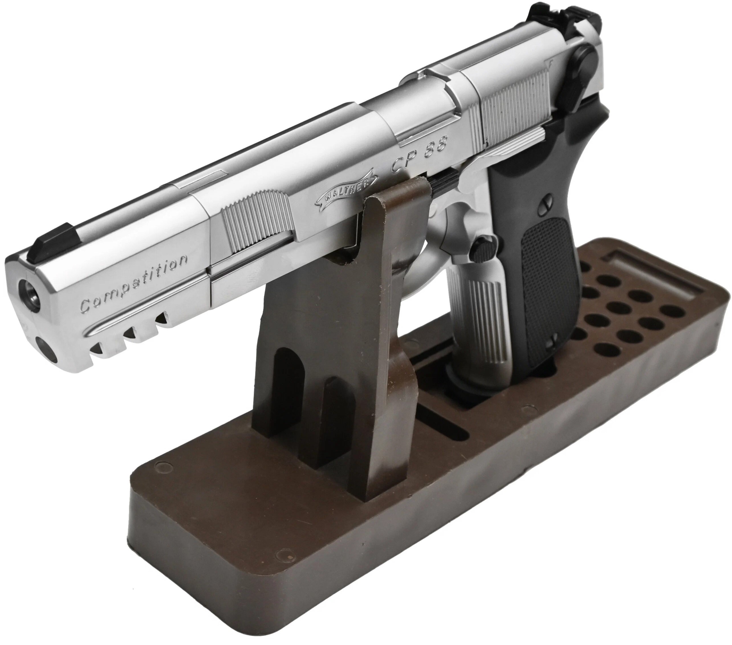 Пневматический пистолет Walther CP 88 Competition (nickel) 4,5 мм Пневматический пистолет Walther CP 88 Competition (nickel) 4,5 мм