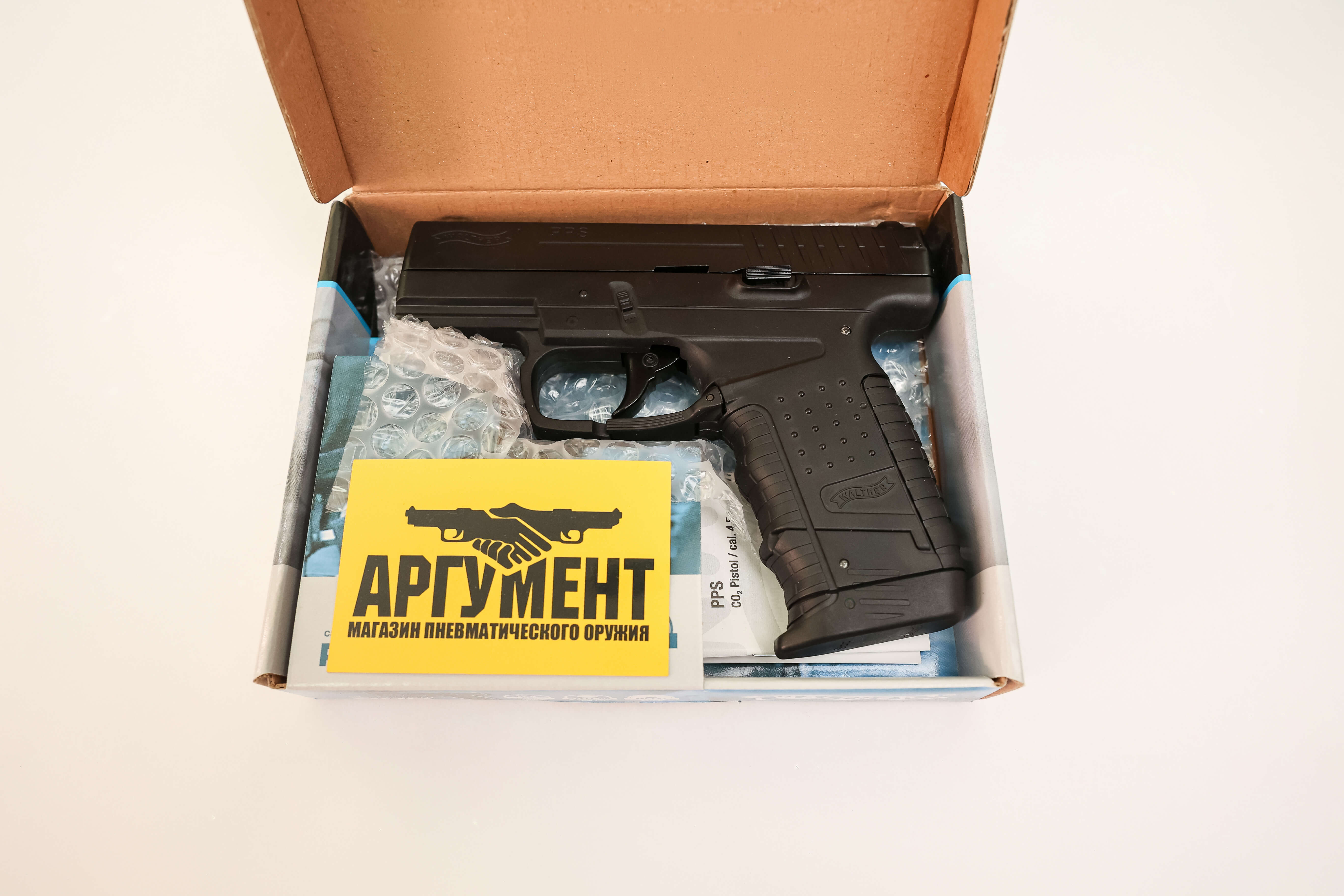 Пневматический пистолет вальтер Umarex Walther PPS 4,5 мм