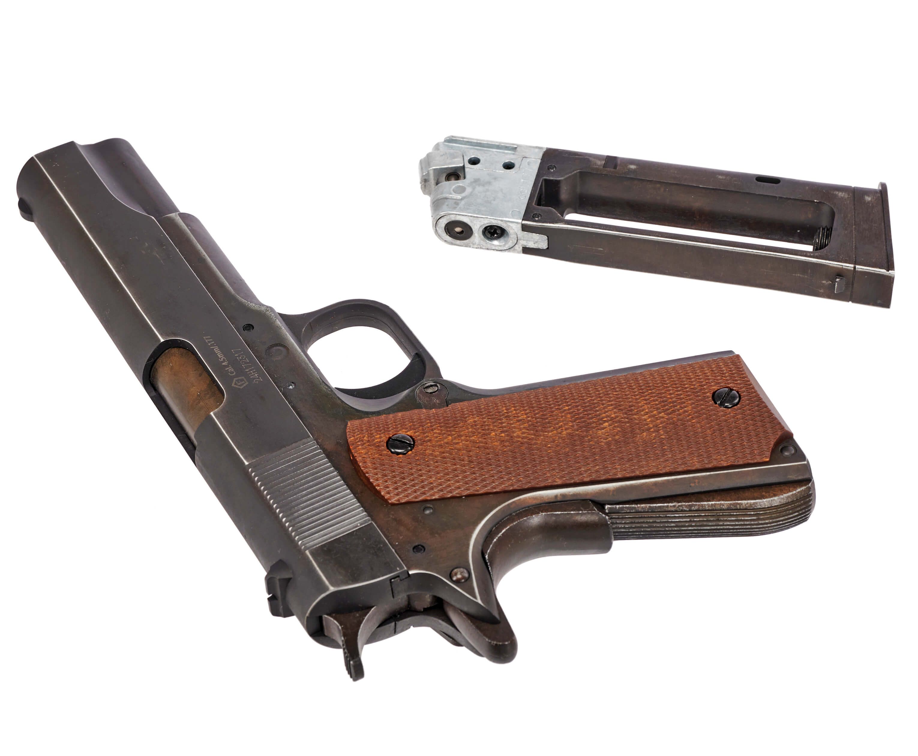 Пневматический пистолет Borner 1911 Blowback 4,5 мм