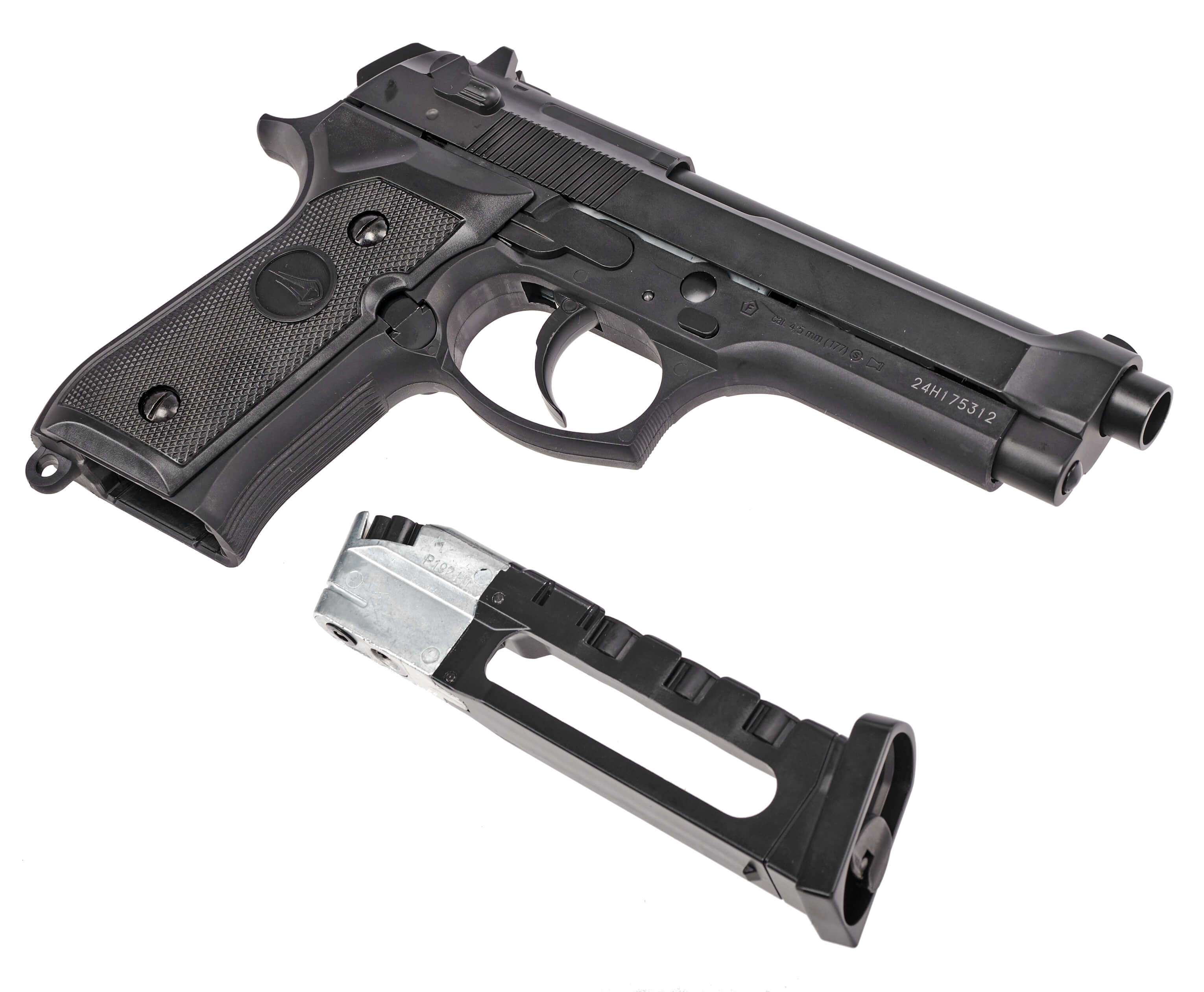 Пневматический пистолет Borner 92 Blowback 4,5 мм