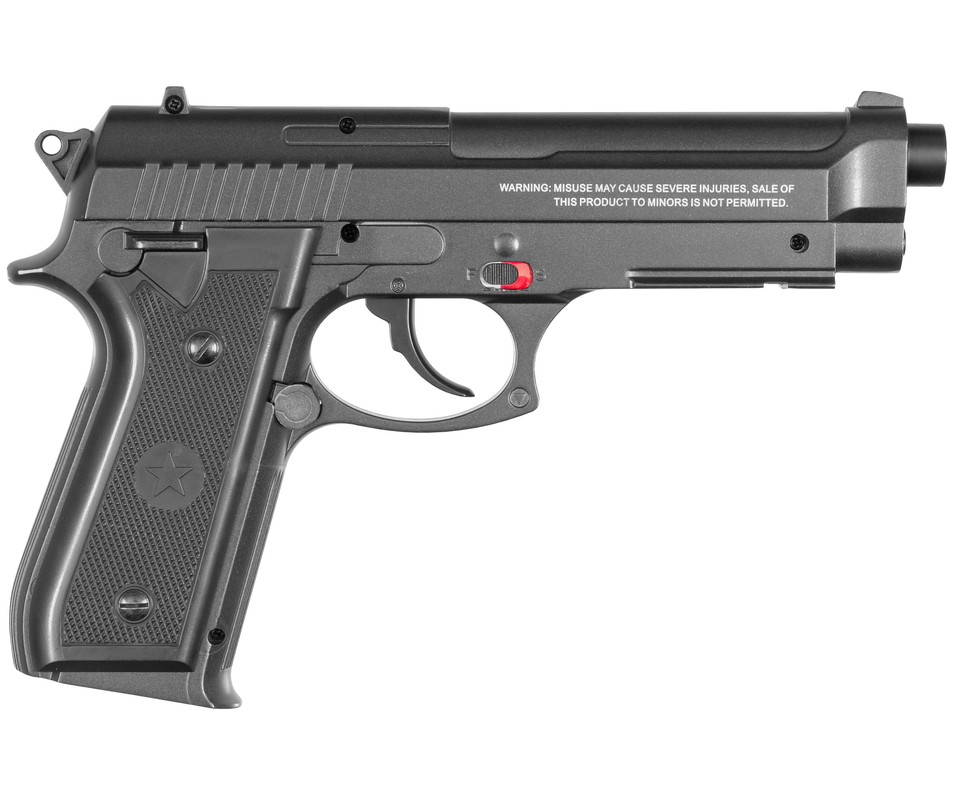 Пневматический пистолет Borner 92 Blowback 4,5 мм