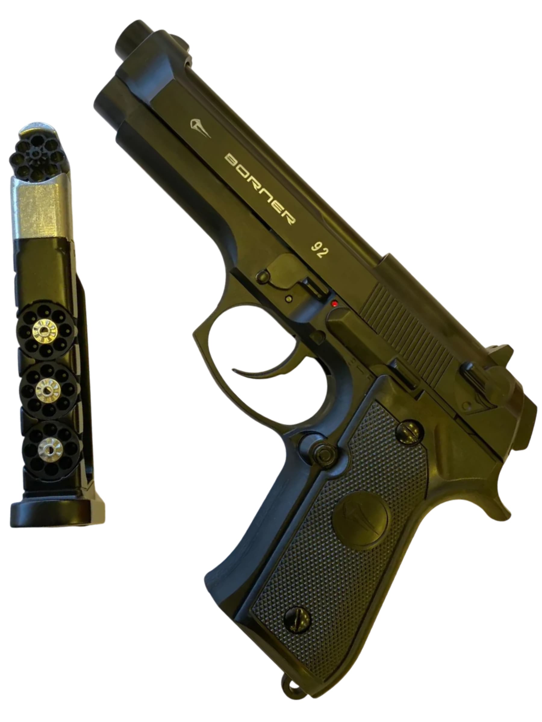 Пневматический пистолет Borner 92 Blowback 4,5 мм