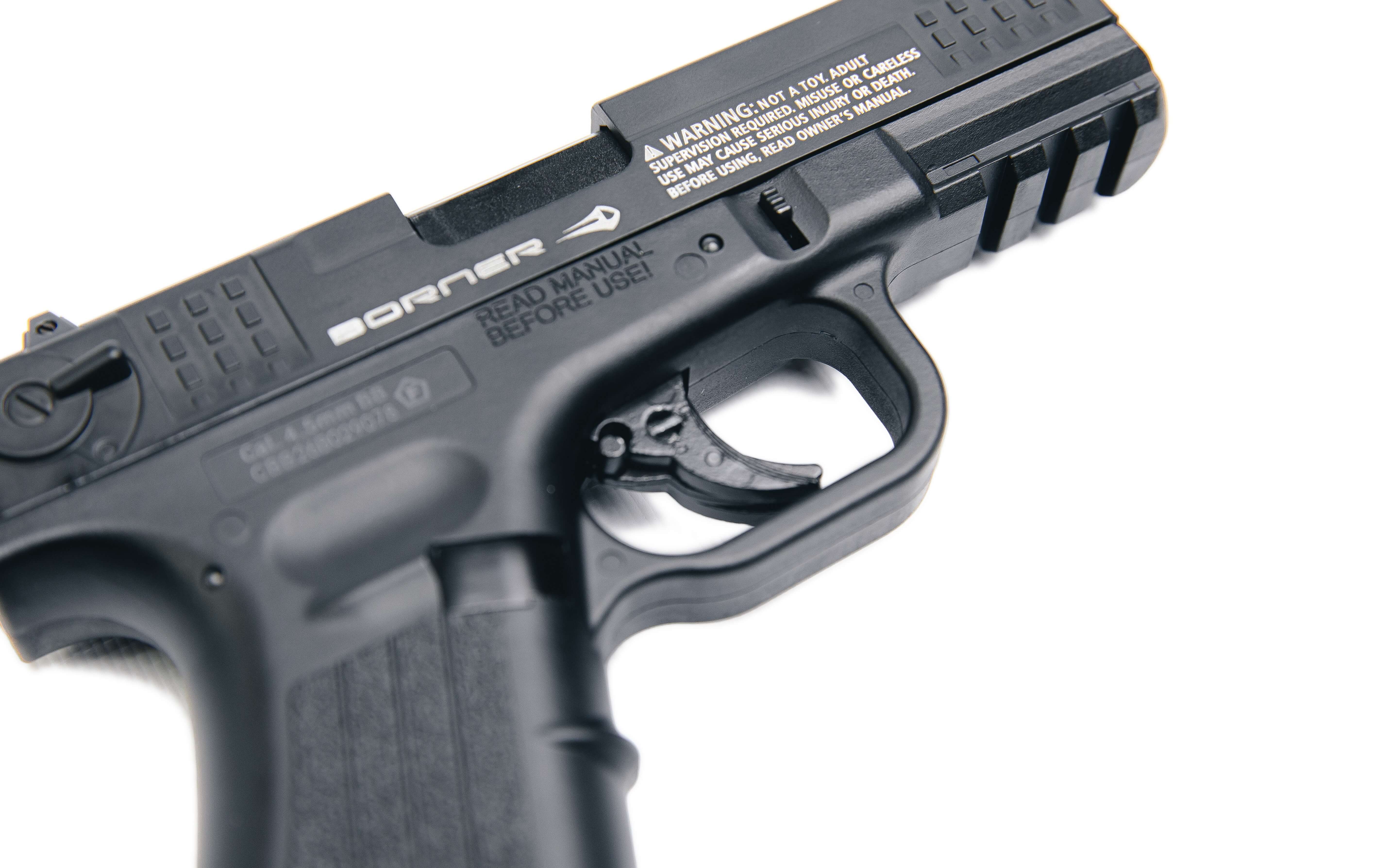 Пневматический пистолет Borner M22 blowback 4,5 мм