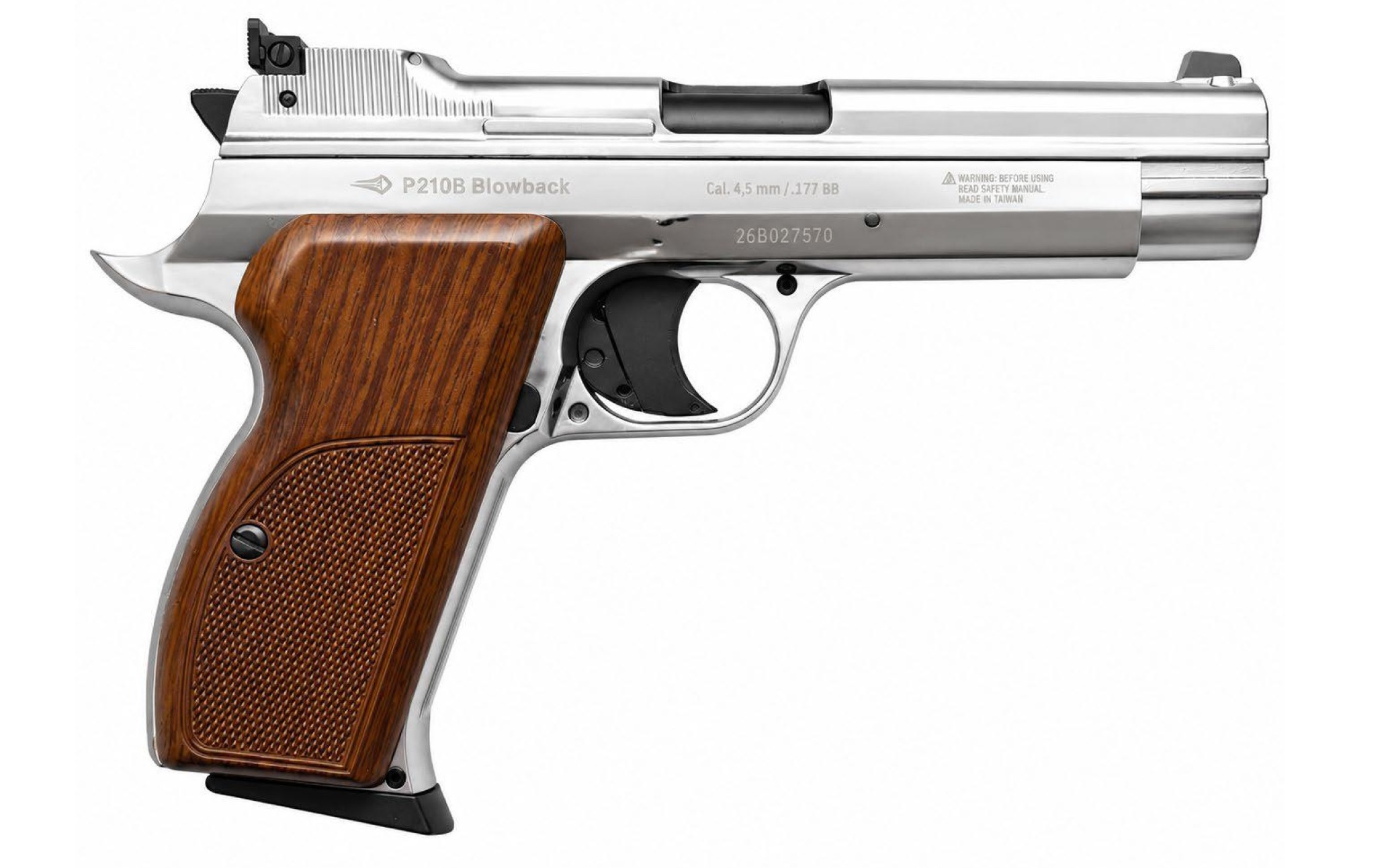 Пневматический пистолет Borner P210S blowback 4,5 мм