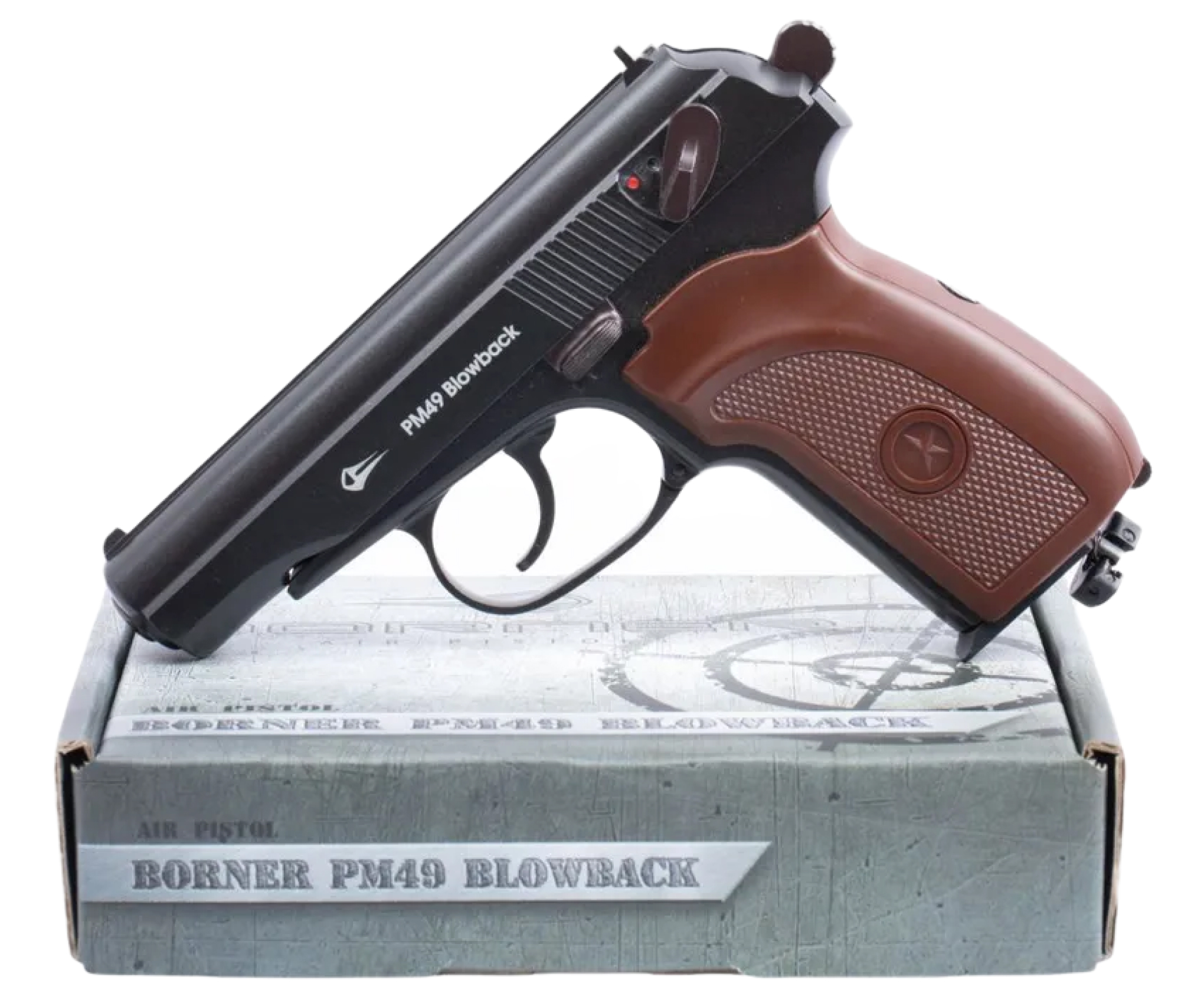 Пневматический пистолет Borner ПМ 49 Blowback