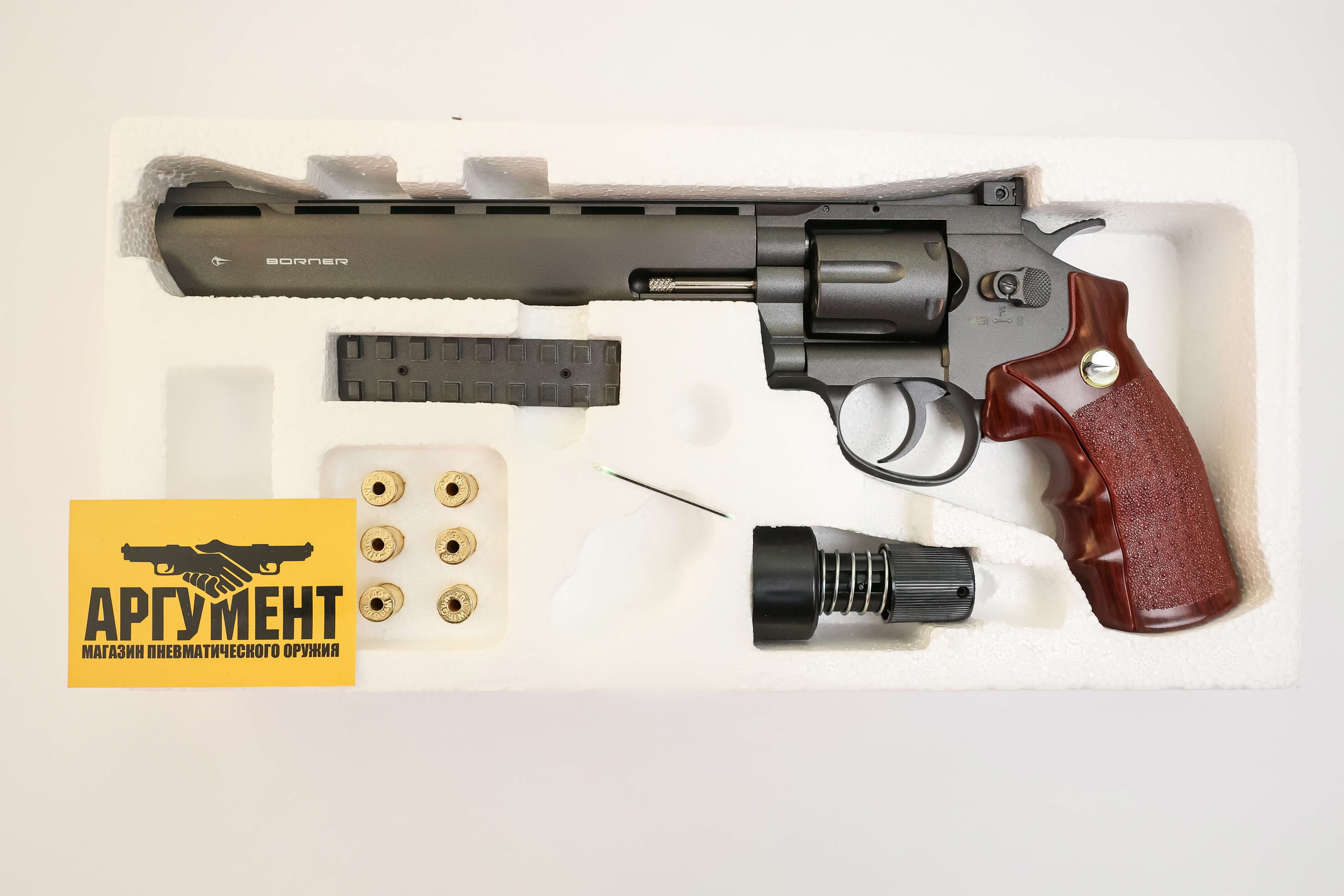 Пневматический пистолет Borner Super Sport 703 4,5 мм