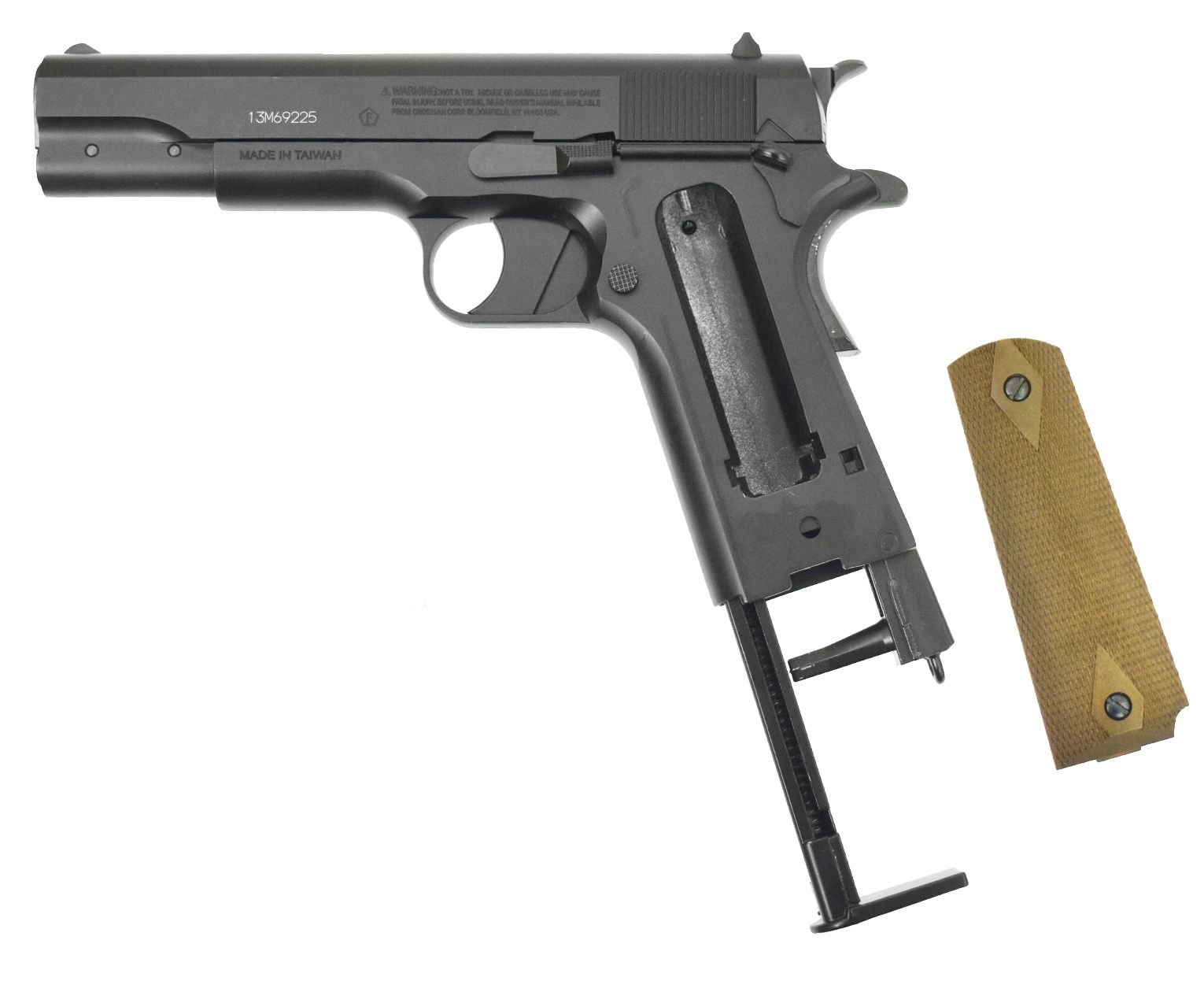 Пневматический пистолет Crosman 1911BB 4,5 мм (blowback) Пневматический пистолет Crosman 1911BB 4,5 мм (blowback)