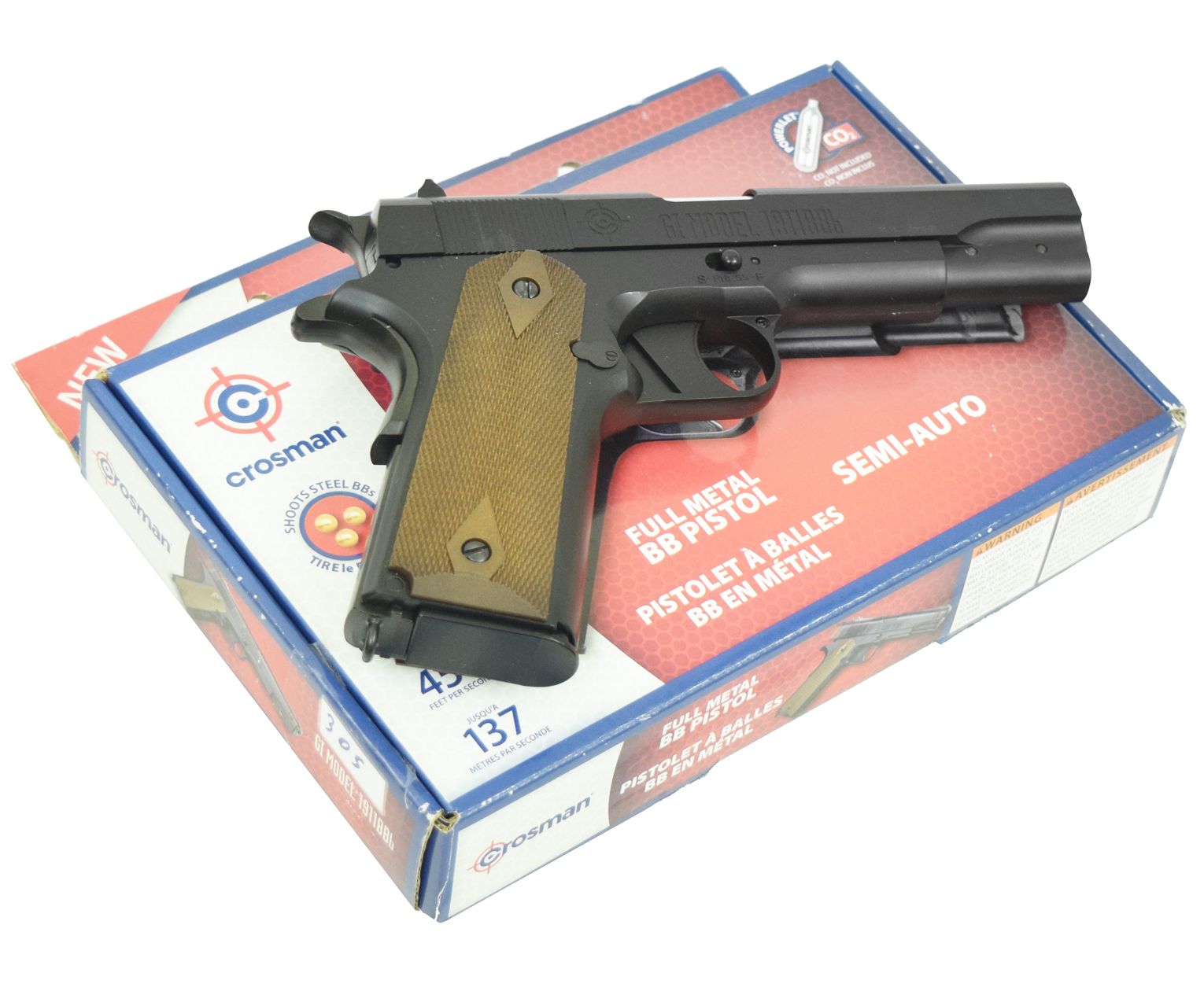 Пневматический пистолет Crosman 1911BB 4,5 мм (blowback) Пневматический пистолет Crosman 1911BB 4,5 мм (blowback)