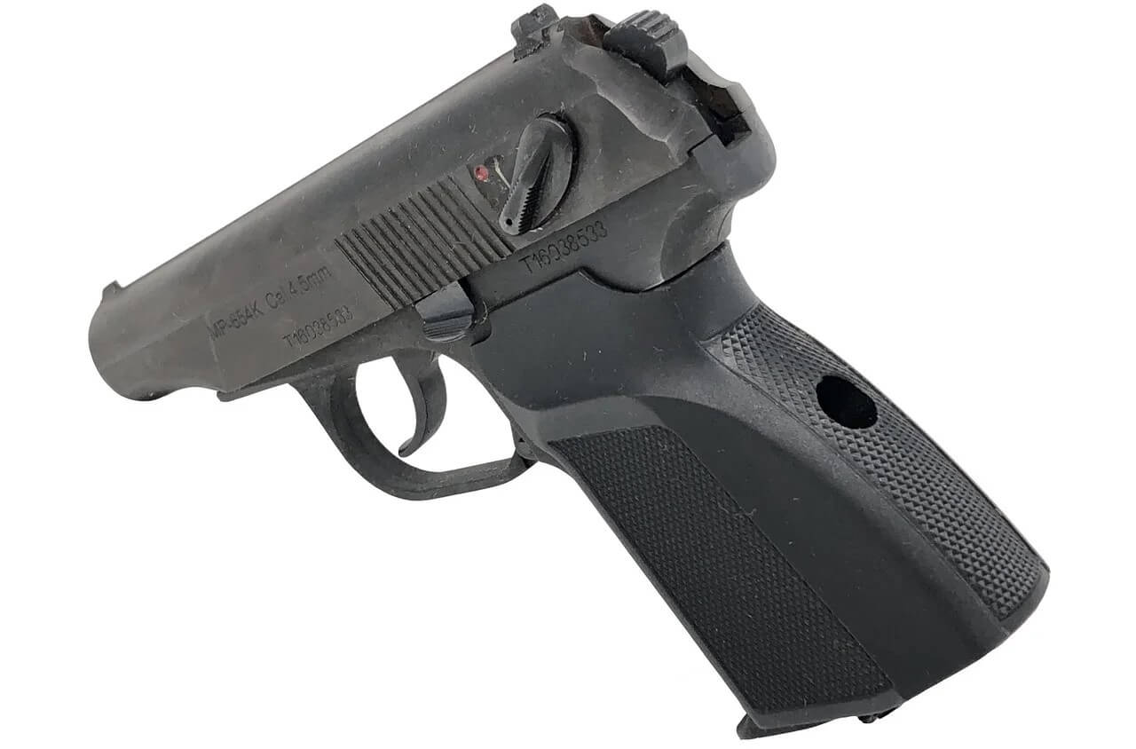 Пневматический пистолет МР-654К Пневматический пистолет МР-654К