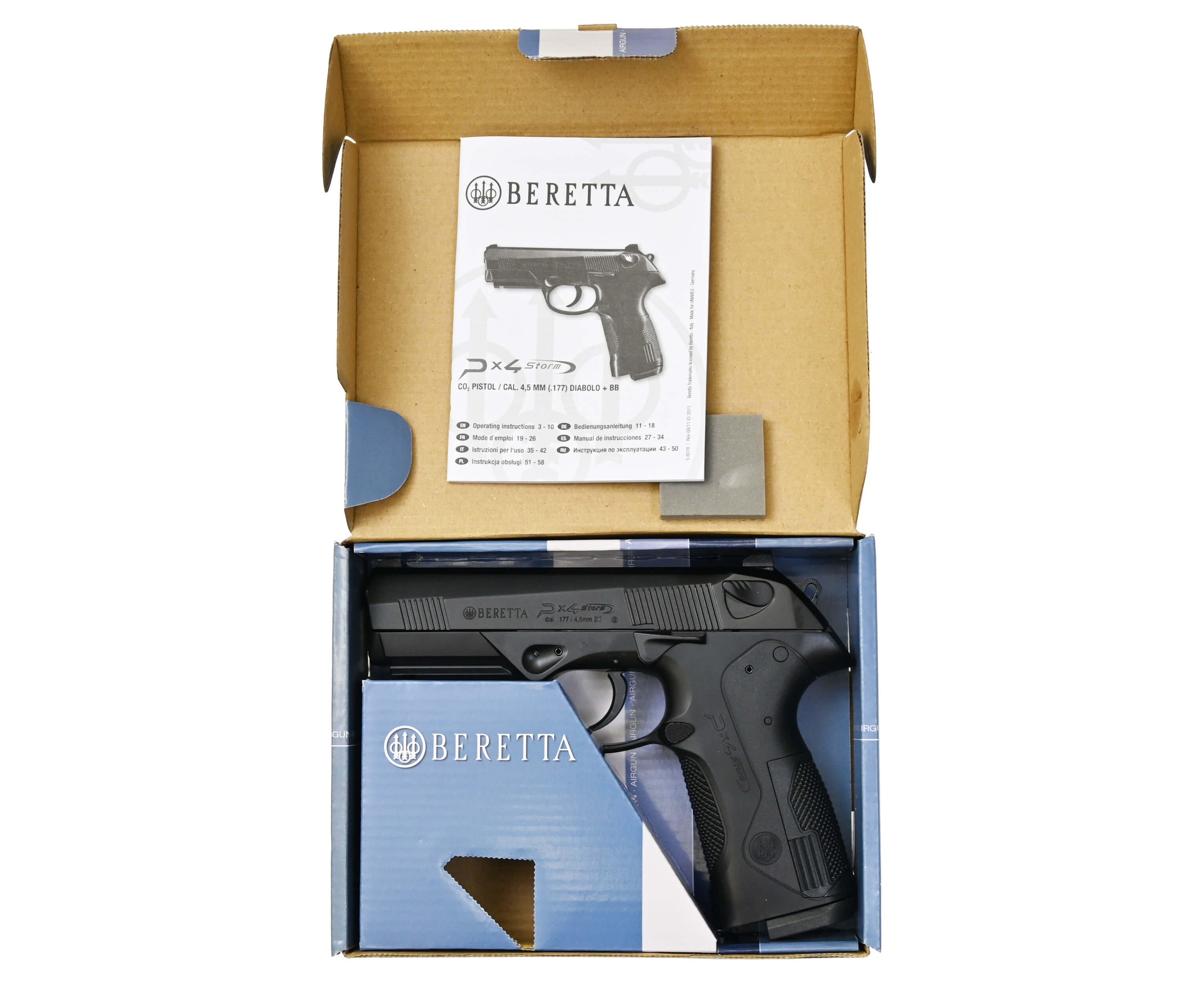 Пневматический пистолет Umarex Beretta Px4 Storm 4,5 мм