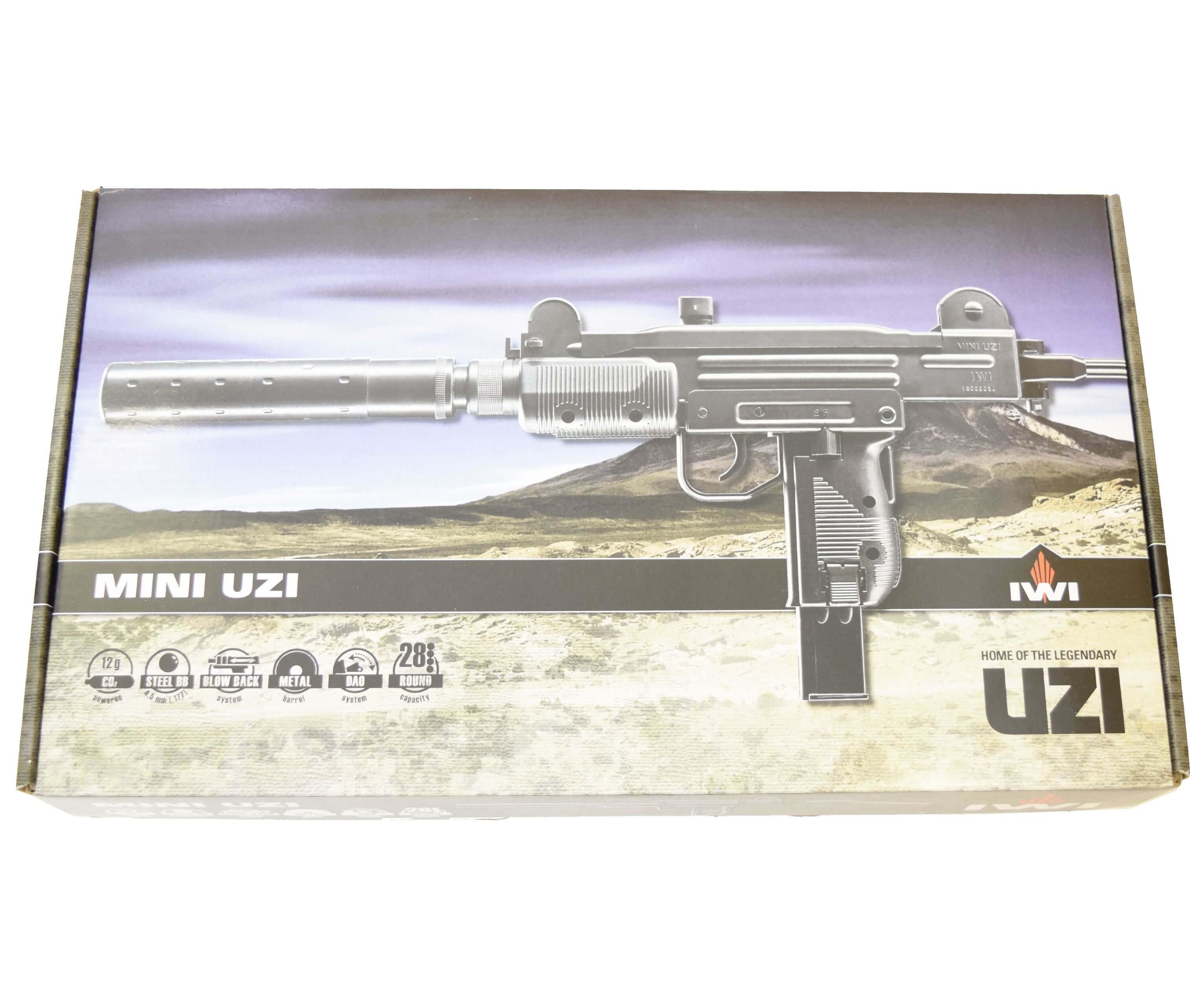 Пневматический пистолет Umarex IWI Mini UZI 4,5 мм