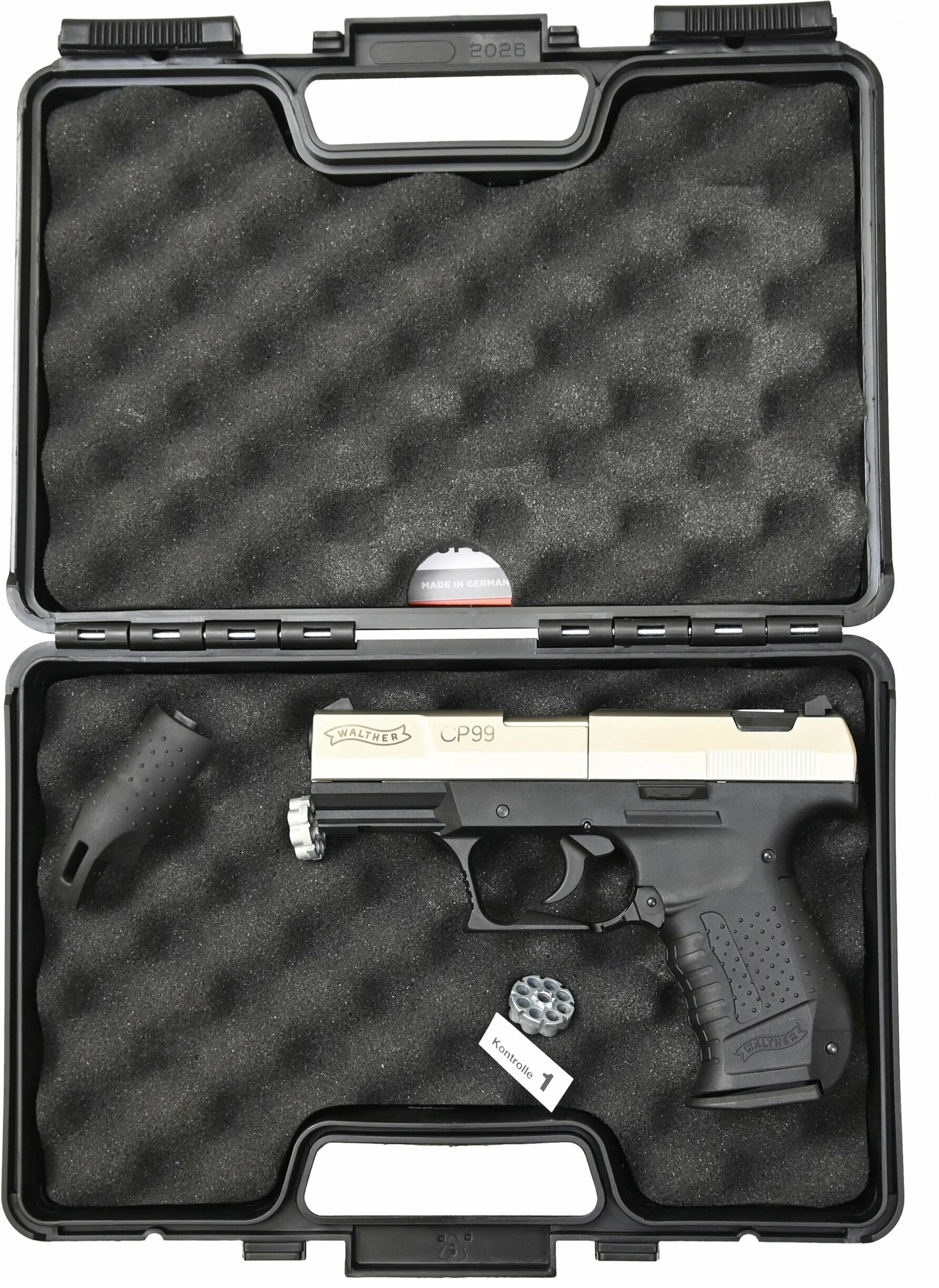 Пневматический пистолет Walther CP 99 (nickel) 4,5 мм